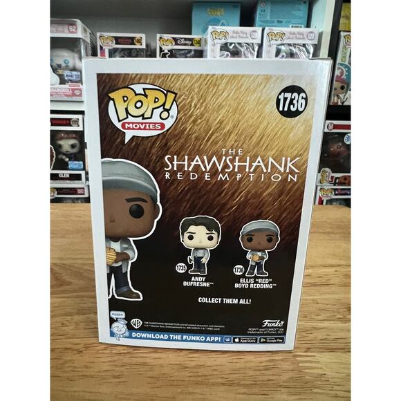 VAULTED Shawshank Redemption Ellis "Red" Boyd Redding Funko Pop #1736 Movies - Picture 3 of 6